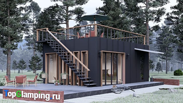 Одноэтажный дом F-22094